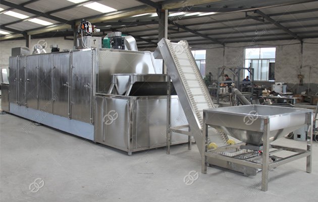 peanut roaster machine